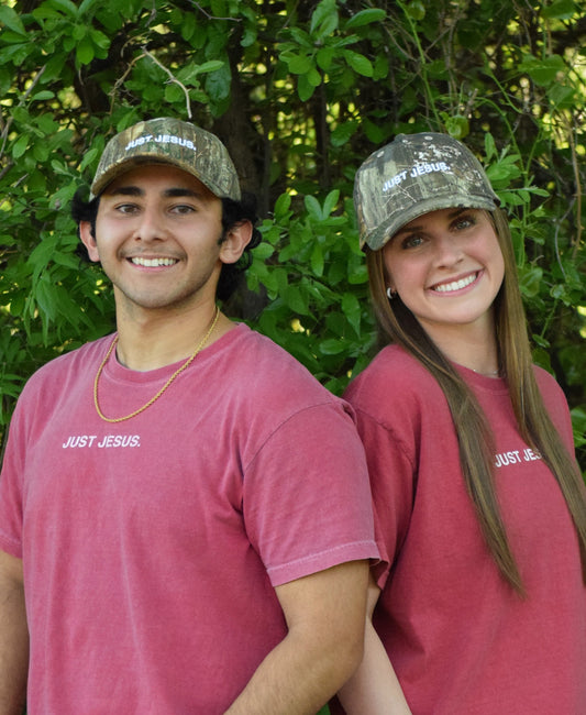 JUST JESUS. Camo Hat