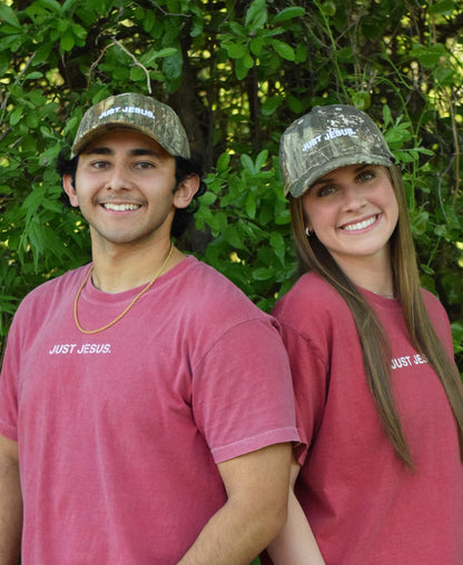JUST JESUS. Camo Hat