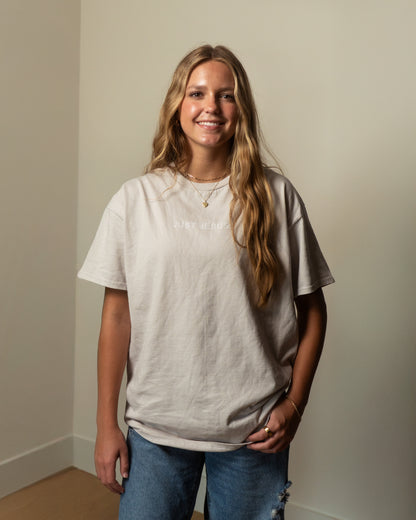 Just Jesus. Cream Shirt