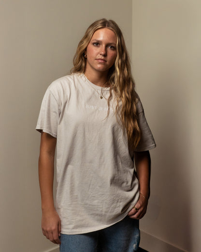 Just Jesus. Cream Shirt