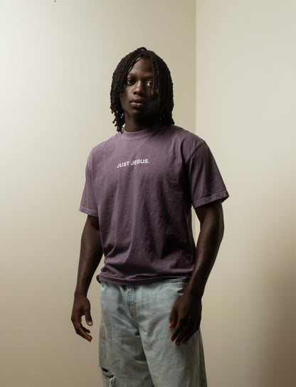 Just Jesus. Plum Shirt